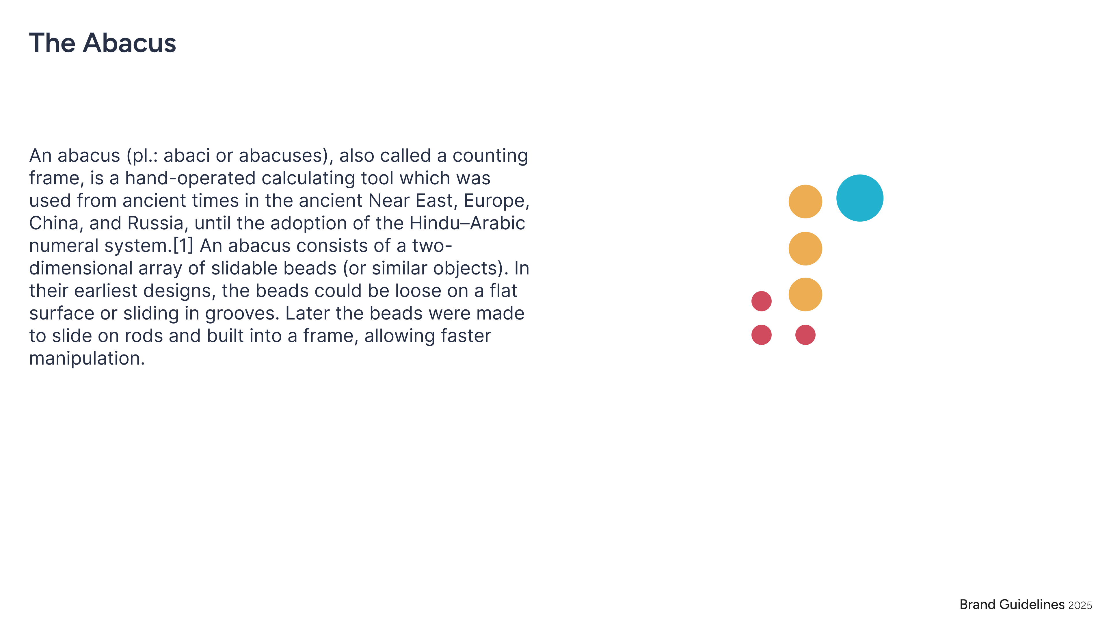 Brand identity and design system